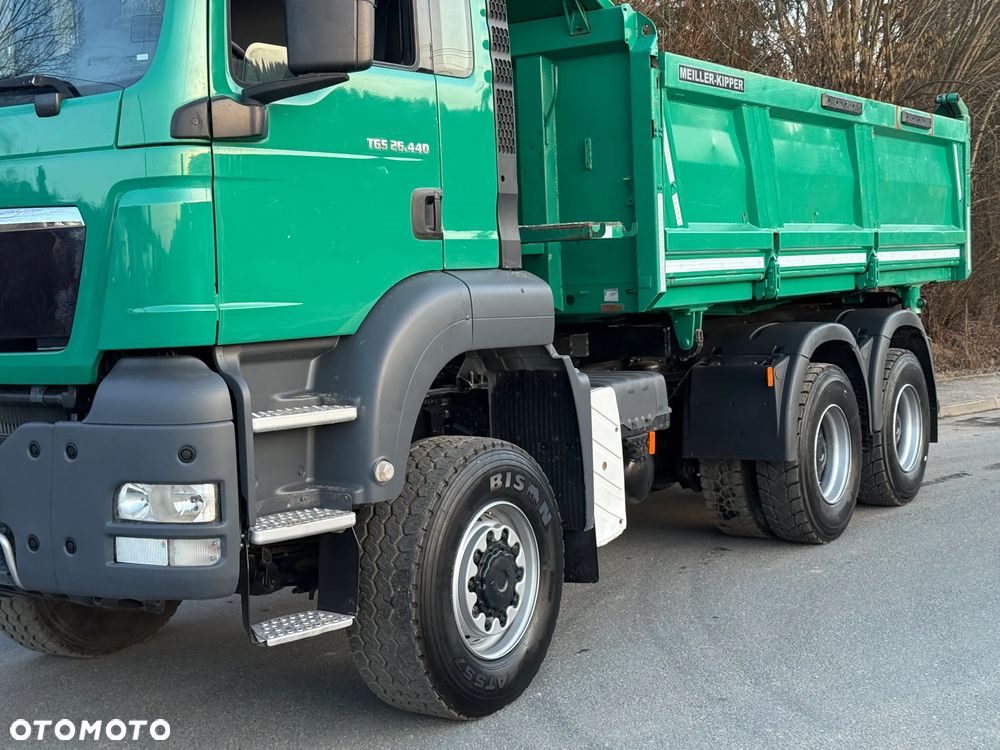 MAN * TGS 26.440 MAN  * Kiper / Wywrotka * 6x6 * Sprowadzona * Bordmatik * Stan Perfekcyjny - 17