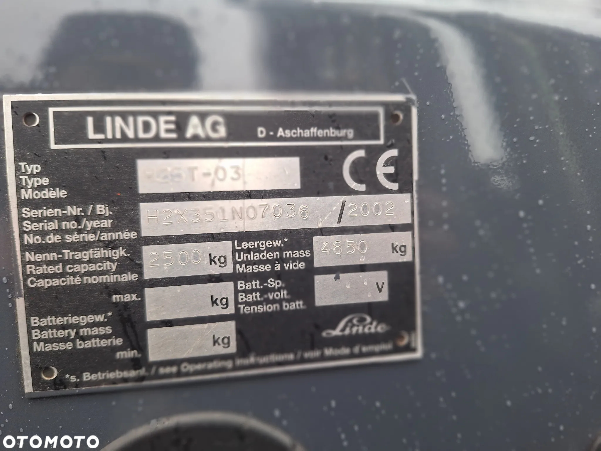 Linde H25 - 8