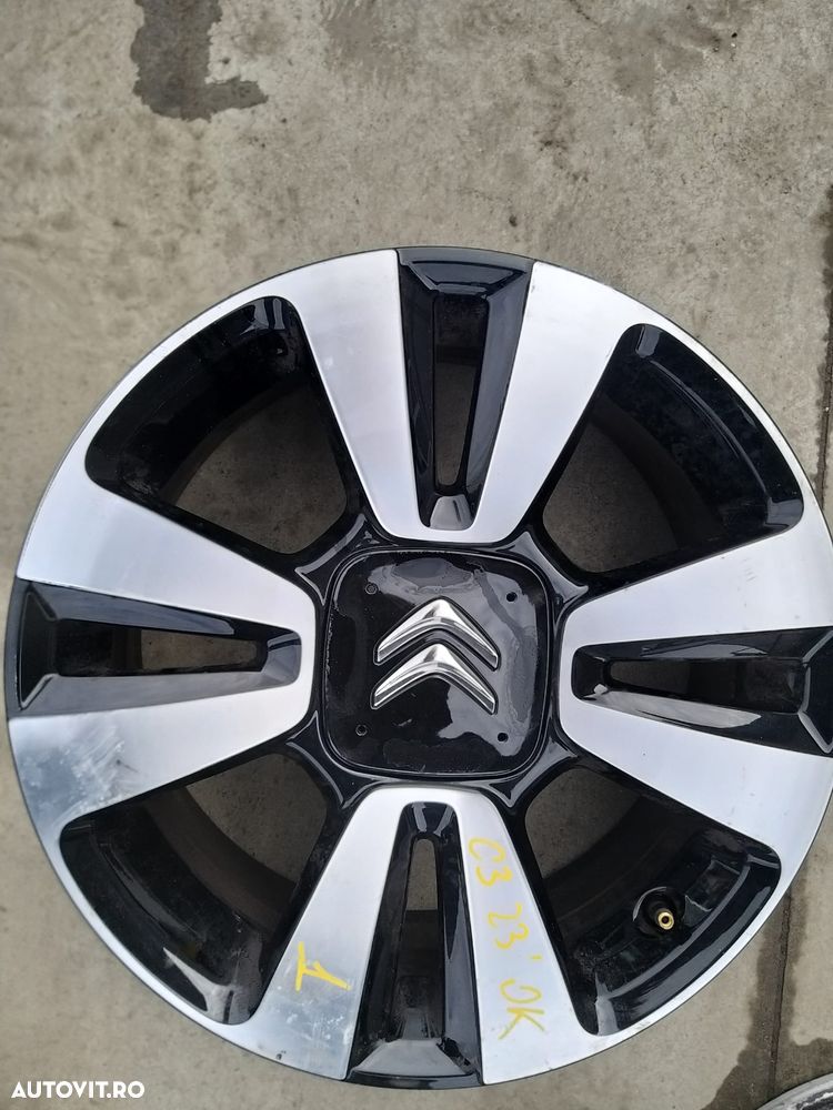 Janta aliaj r16 citroen c3 3 sx 98130750077 - 1