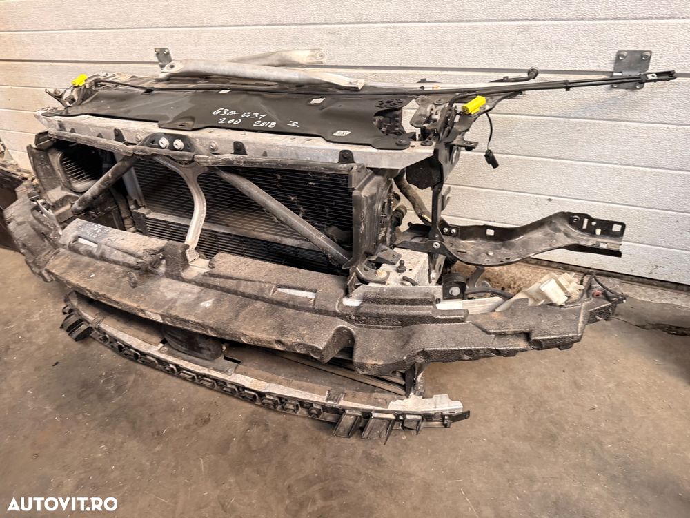 Trager ,tregar complet BMW 520 seria 5 G30, G31 cu radiatoare,ventilator, traversa, senzori, incuietori capota - 3