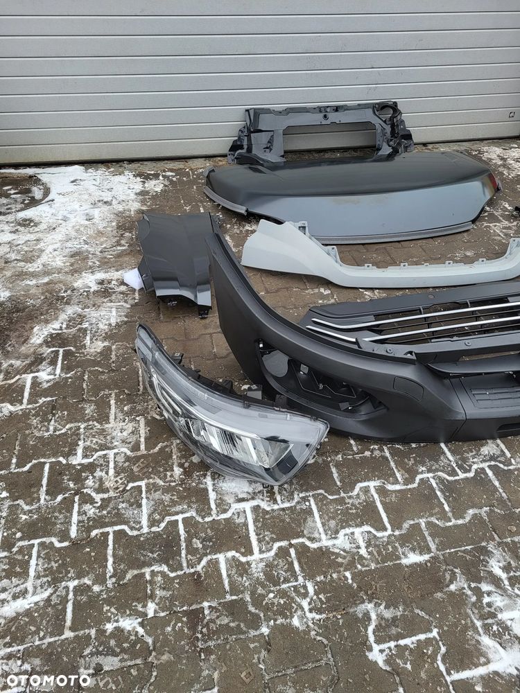 IVECO DAILY 2014-2024 CAŁY KOMPLETNY PRZÓD MASKA BŁOTNIKI ZDERZAK GRILL ATRAPA LAMPY LED - 2