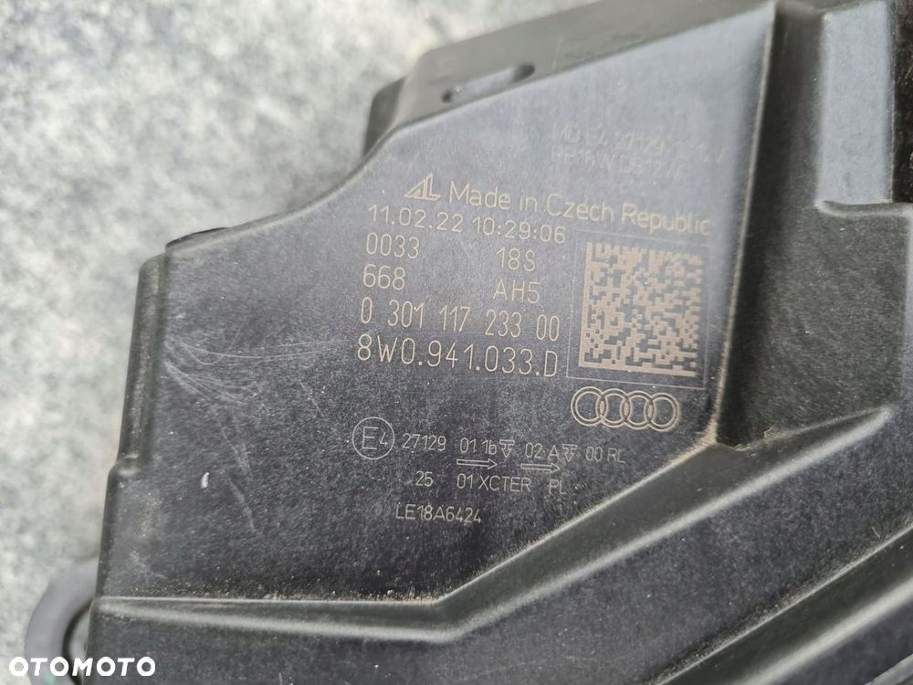 AUDI A4 S4 B9 Kompletne Lampy przód Full Led 8W0941033D, 8W0941034G - 15