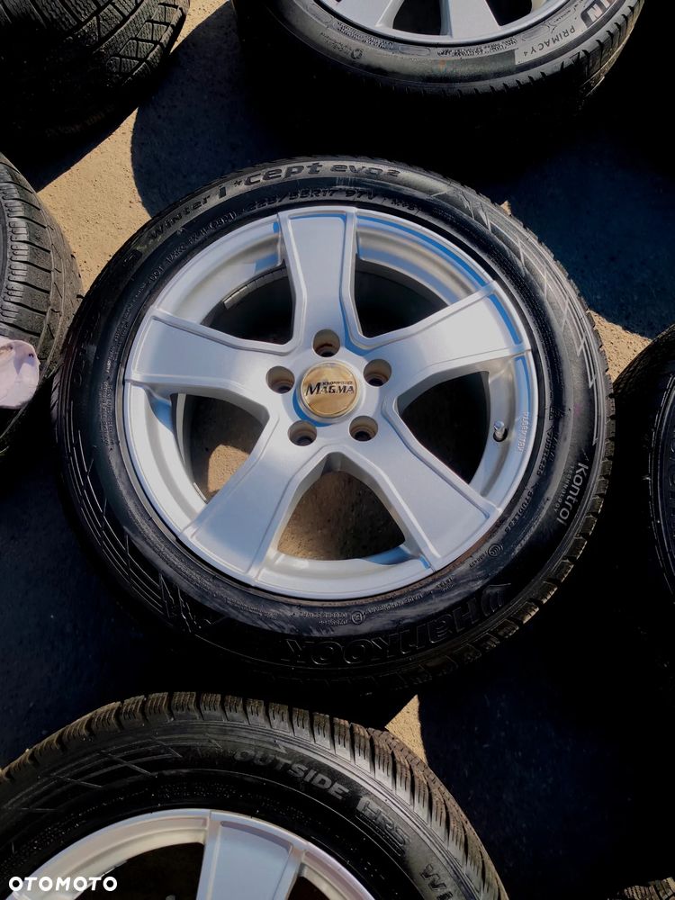 5x120 Felgi Aluminiowe ALUFELGI 17 Koła Zimowe Zima BMW SERIA 5 E60 E61 XDRIVE 3 E90 E91 F30 F31 1 E88 E81 E87 F20 X1 X3 X4 X5 OPEL INSIGNIA A I VW TRANSPORTER T5 T6 7mm Legnica ALU-RAD 225/55 - 7