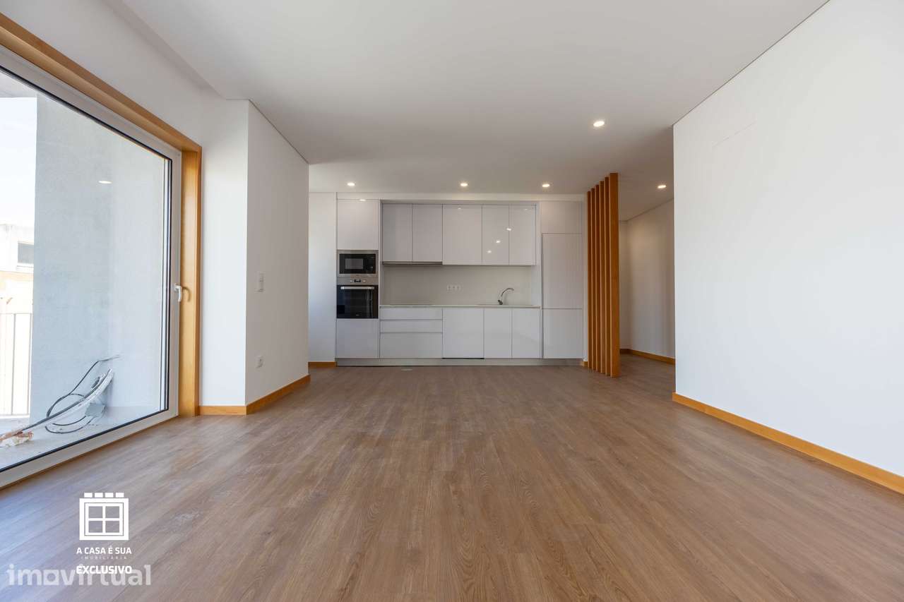 Apartamento T1 novo pronto habitar 78m2 area total - Grande imagem: 2/19
