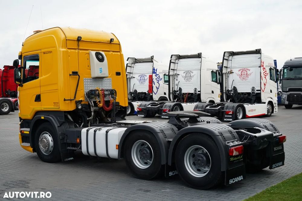 Scania R 520 / V8 / 6x4 / MTA: 110 TONE / I-PARK COOL / TRACTOR CU 3 AXE / EURO 6 - 7