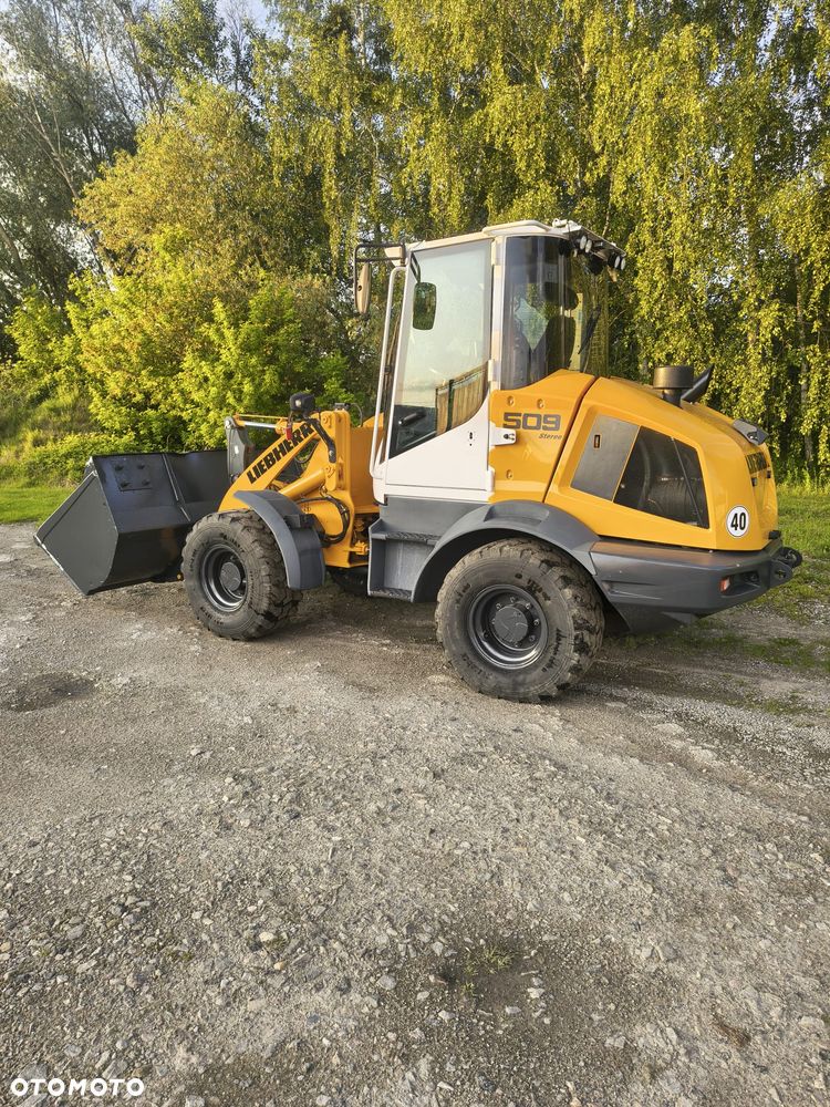 Liebherr L 509 L508 L504 L506 STEREO COMPACT CAT 906M 907M 908M VOLVO L35 L30 L25 JCB 407 406 FULL OPCJA DUŻA ŁYŻKA TEREX TL ATLAS AR 65 SUPER STAN BEZ LUZÓW - 6