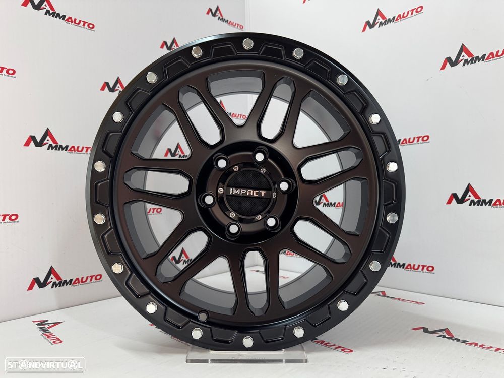 Jantes Impact 4x4 Preto Matte 17 (6x139.7) - 4