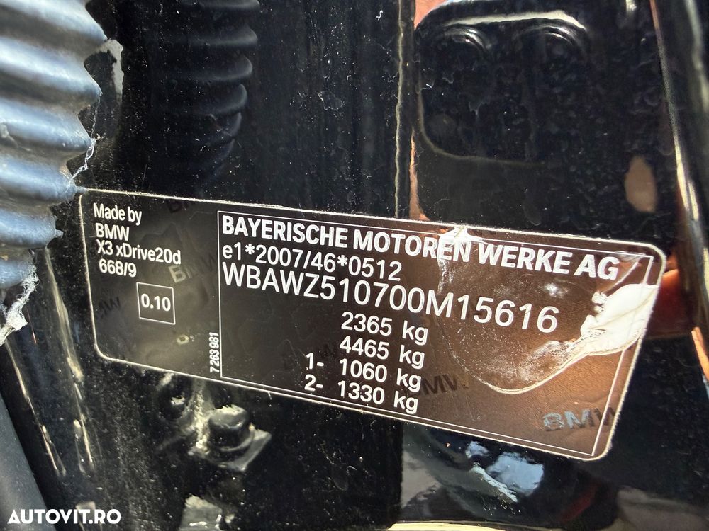 BMW X3 xDrive20d AT xLine - 10