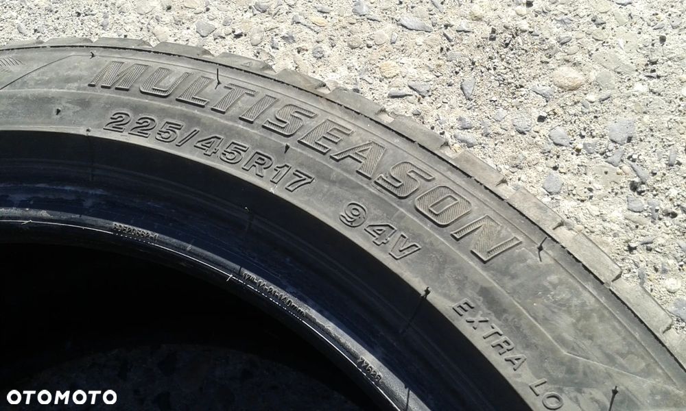 17” - FIRESTONE - 225/45 r17 cali – CAŁOROCZNE Opony Multiseason - stan: BDB - Gwarancja + Możliwy MONTAŻ  !! - rok 2021 - 5