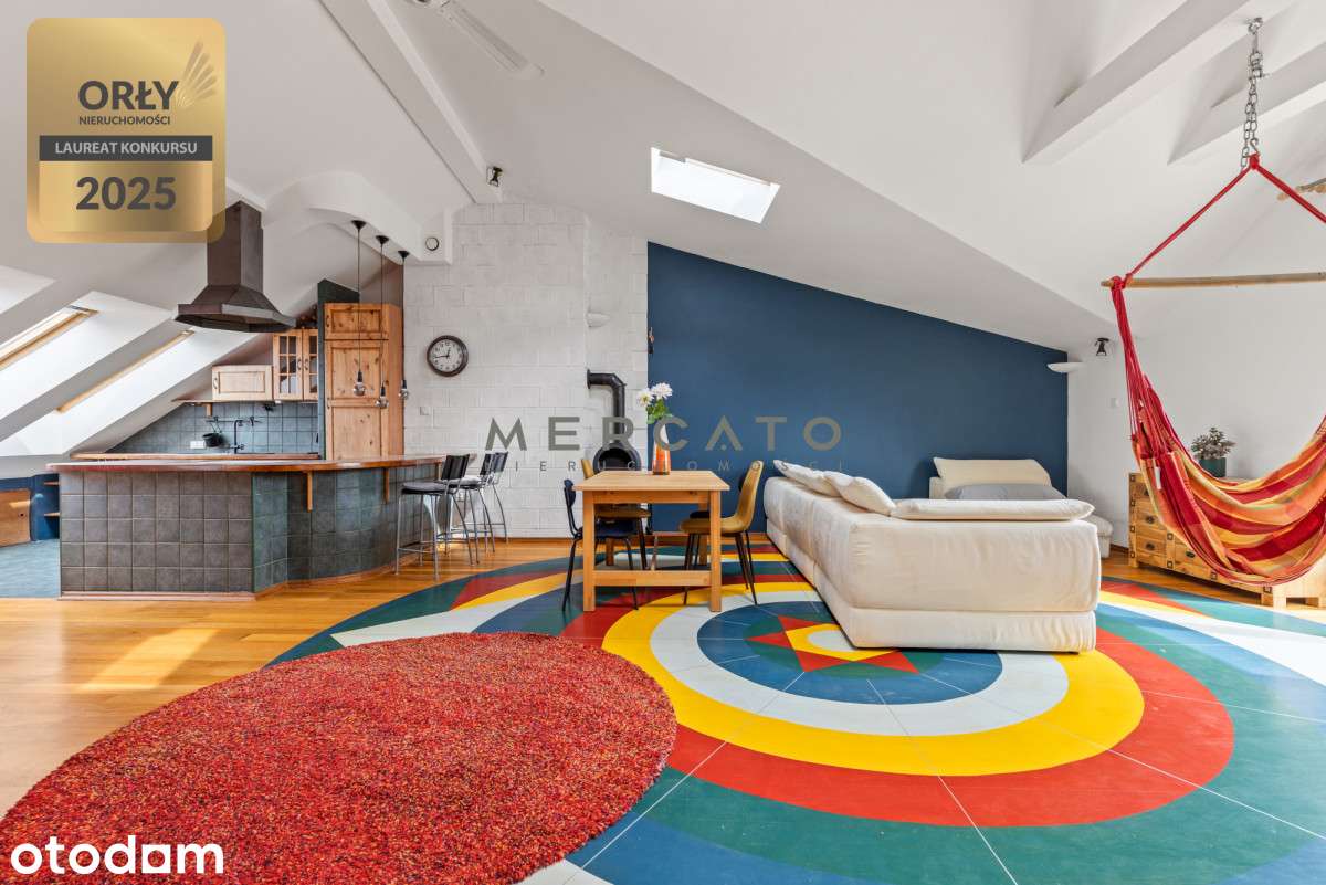 3 pokoje z kominkiem | 83 m² | blisko metra Kabaty