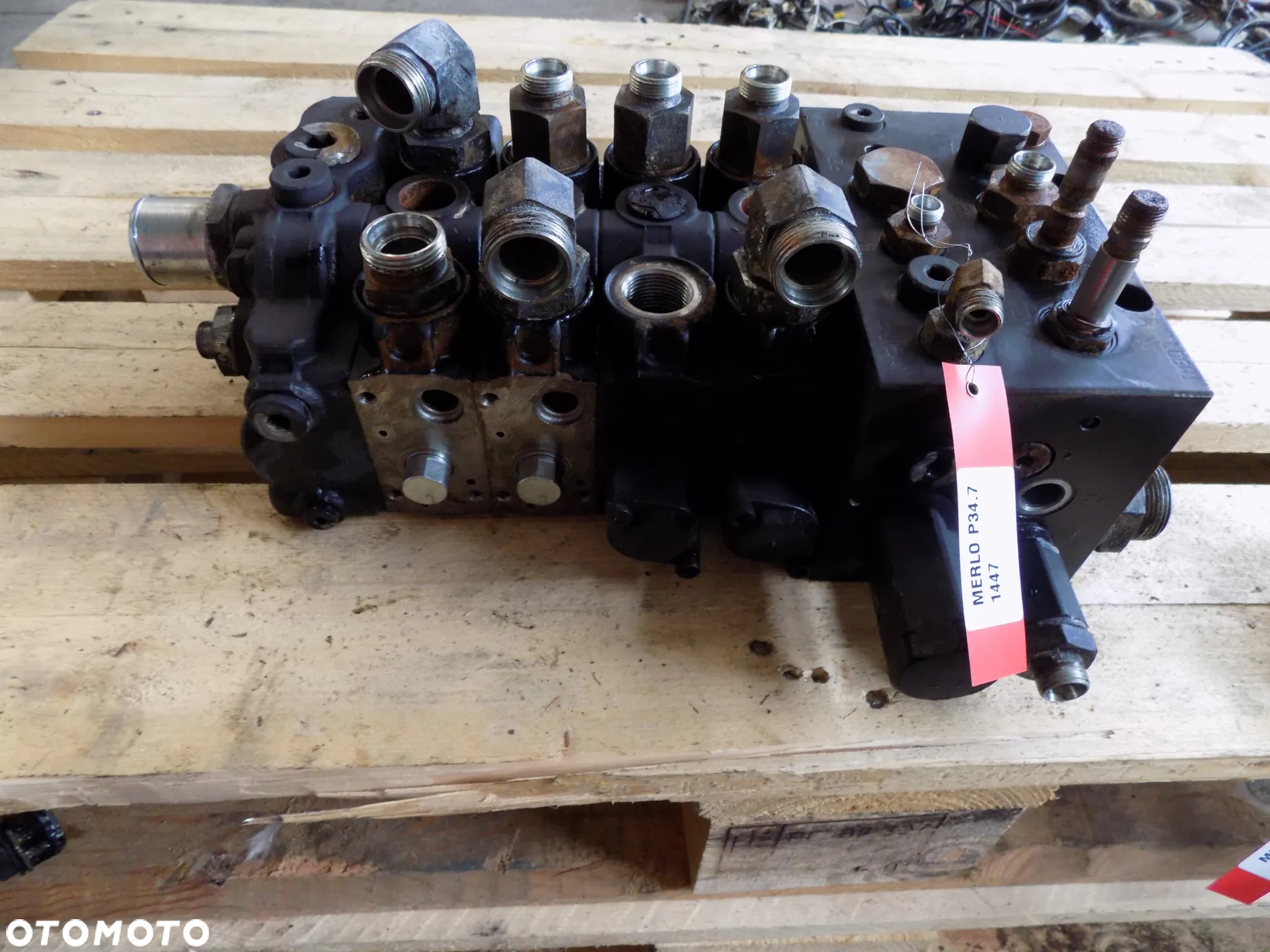 Merlo P 34.7 rozdzielacz hydrauliczny BUCHER 20003344409921 51026707 - 2