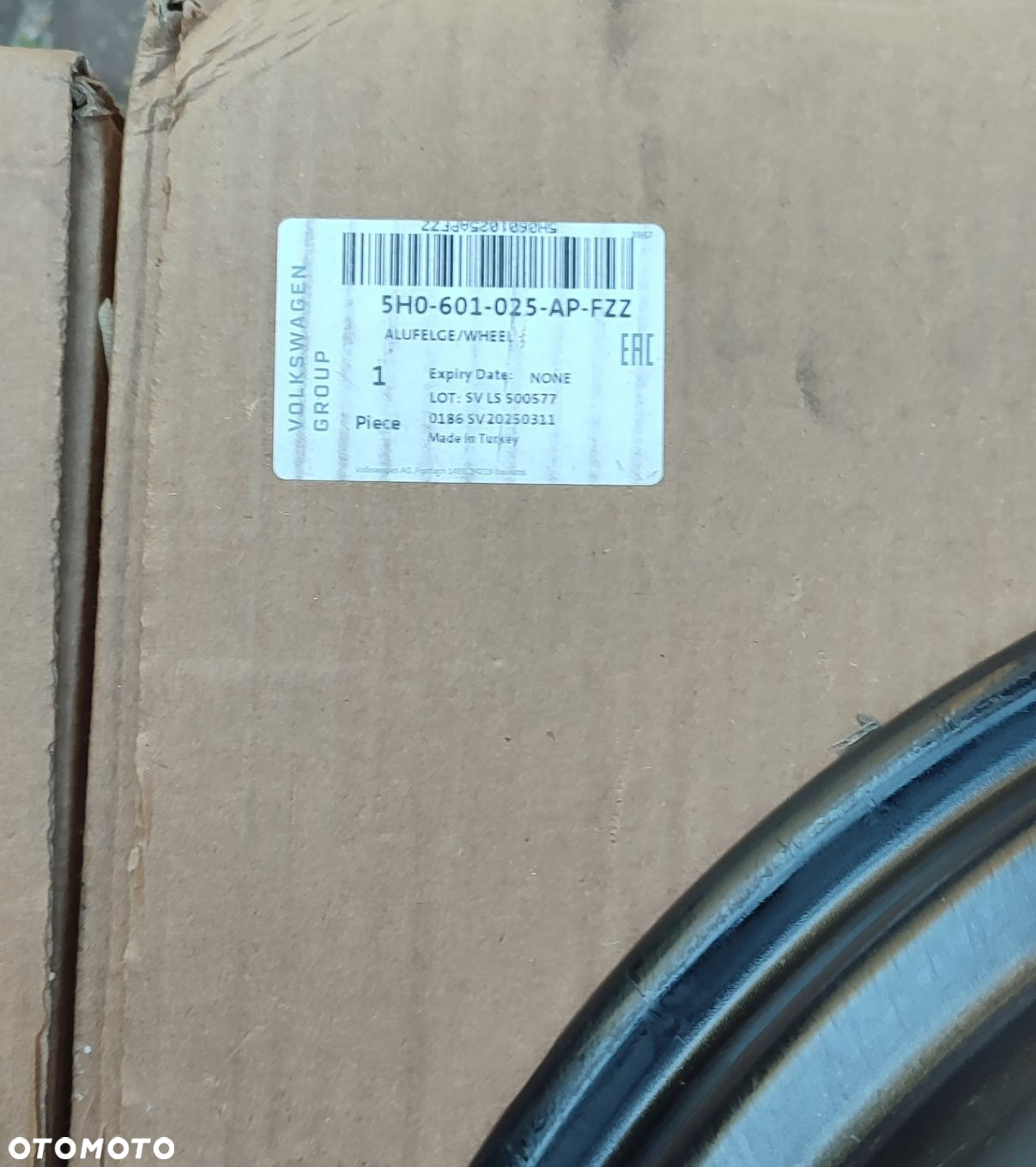 Felga Felgi Aluminiowe Oryg.Vw Golf VIII 5x112 7,5Jx17 Et51 5H0601025AP Bdb - 15