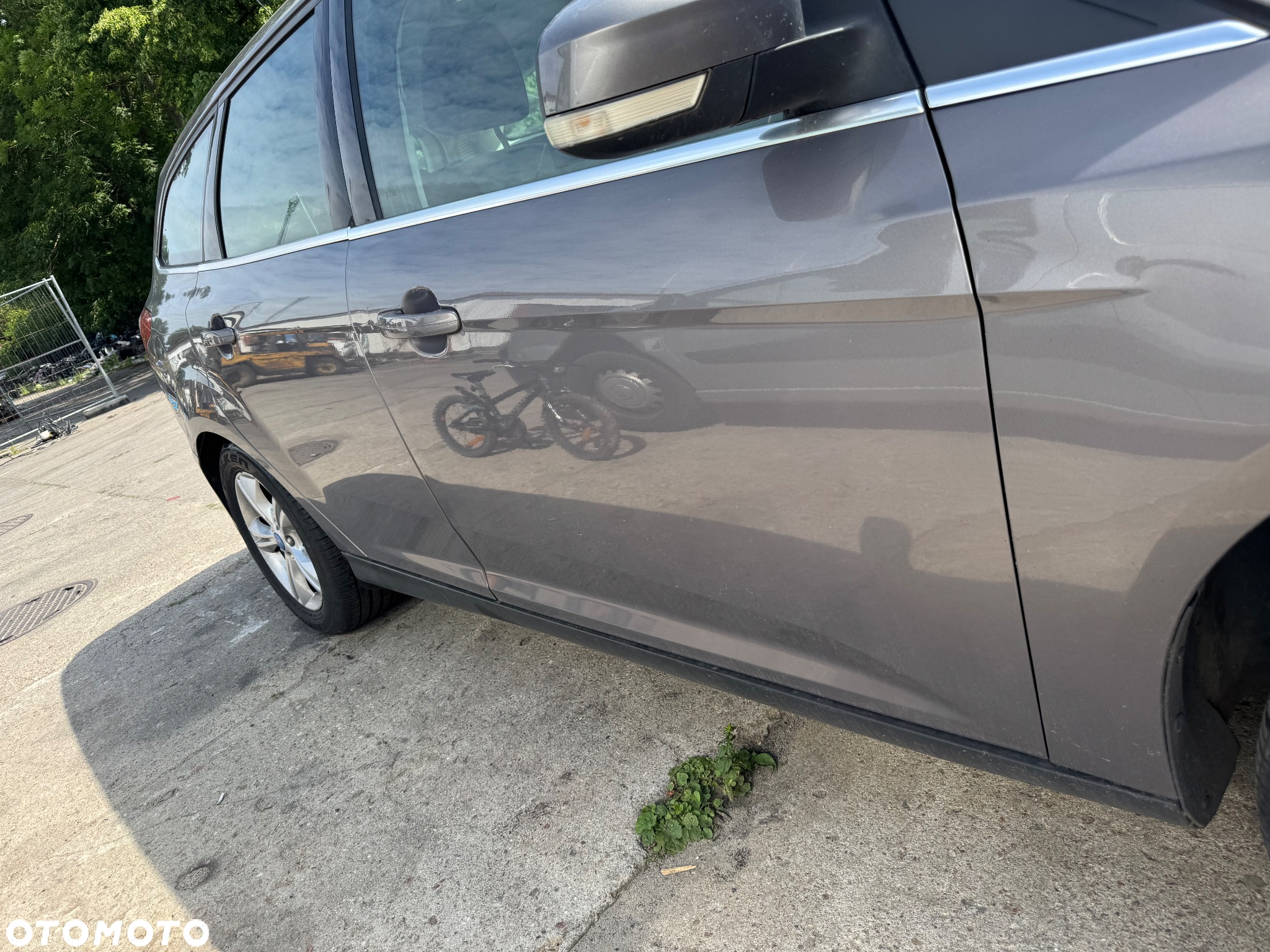 Ford focus 3 kolor vb ciemno szary błotnik prawy lewy przedni przód drzwi prawe lewe przednie tylne tył klapa bagażnika lampy tył tylnie prawa lewa zderzak tył tylni lusterko prawe lewe - 2