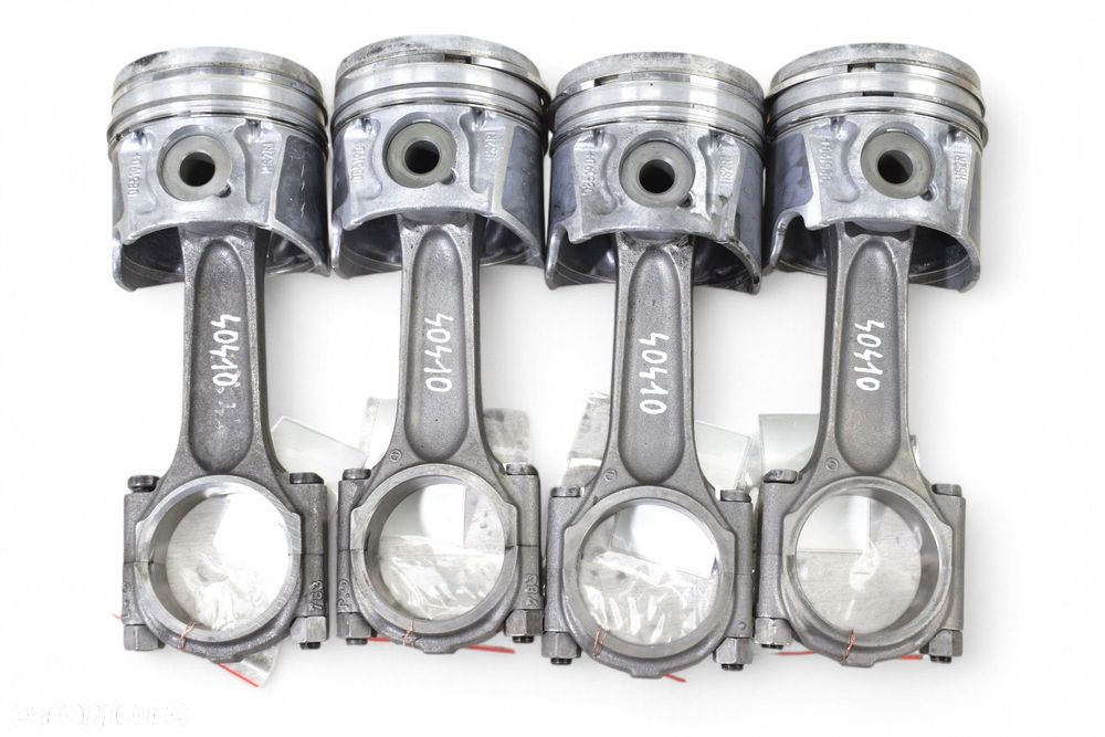 Tłok Korbowód VOLVO FORD PEUGEOT CITROEN 2.0d TDCI HDI D4204T RHR G6DA - 1