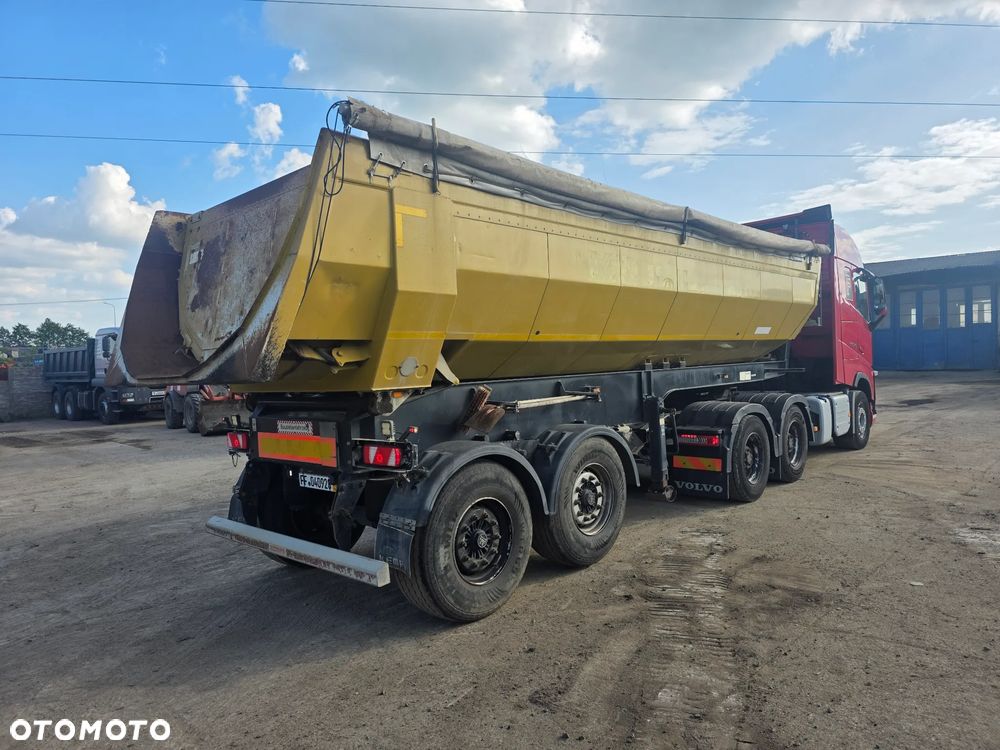 Volvo FH 540 6x4 + Wywrotka 2 Osiowa 60000 kg z Niemiec - 6
