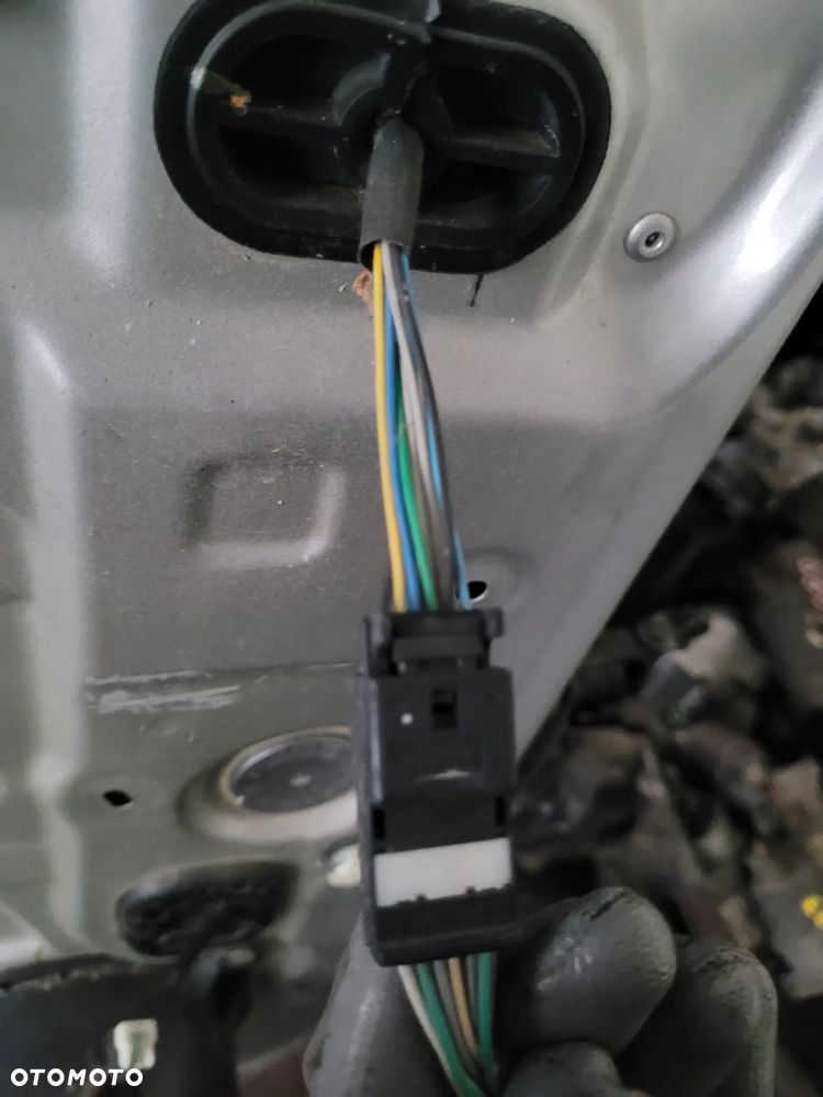 DRZWI LEWY PRZÓD LEWY PRAWY TYŁ RENAULT SCENIC III  3 SREBRNE BIAŁE - 8