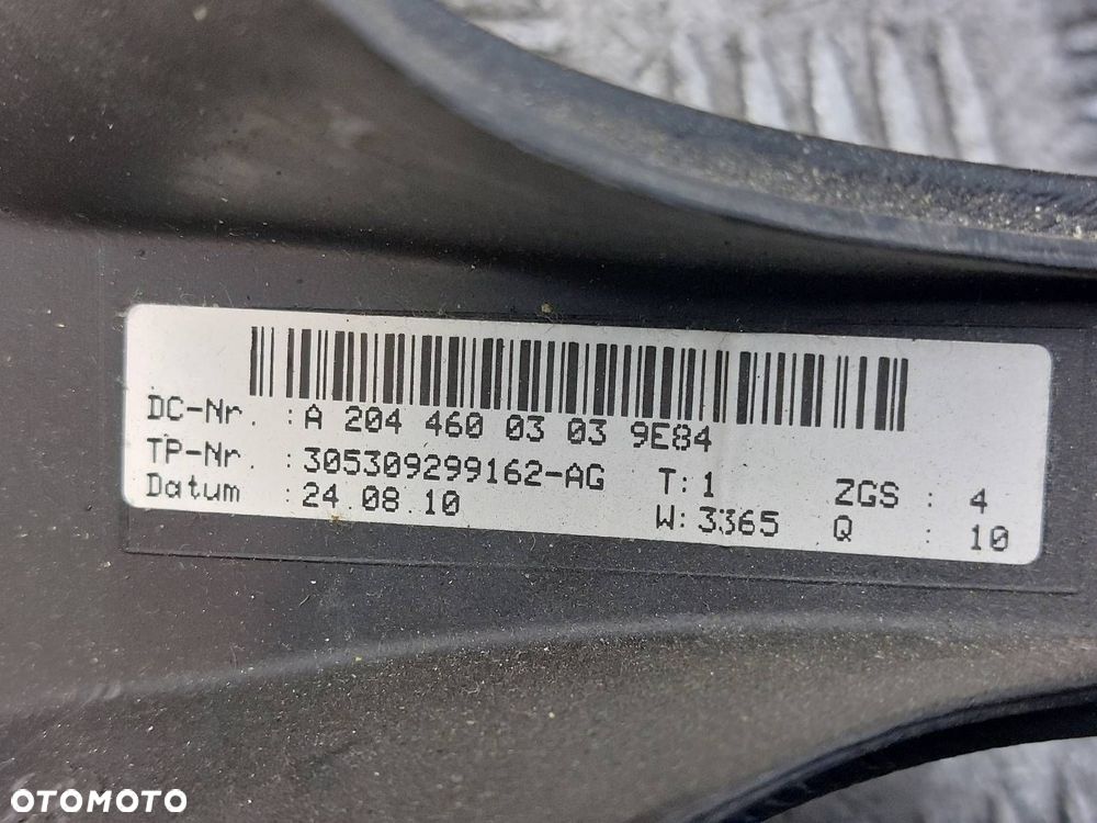 KIEROWNICA MERCEDES-BENZ W204 2044600303 - 6