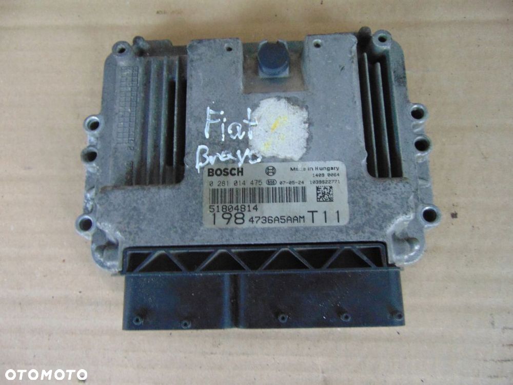 KOMPUTER STEROWNIK SILNIKA FIAT BRAVO II 1.9 JTD - 1
