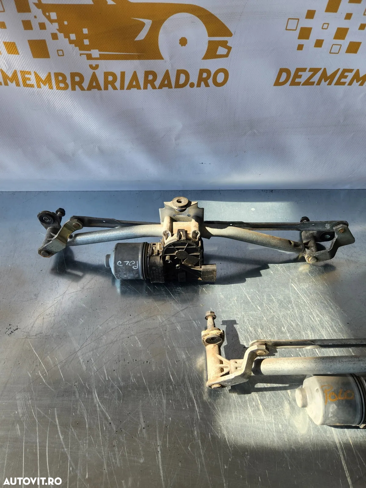 Ansamblu Motoras Stergatoare Vw Polo 9N An 2002 2003-2004-2005-2006-2007-2008 Volan Stanga Europa - - 2