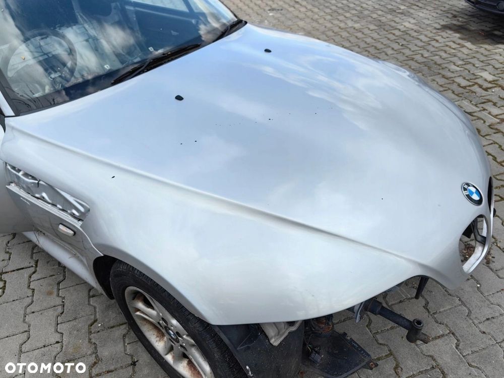 Maska pokrywa silnika BMW Z3 TITANSILBER oryginalna srebrna - 4