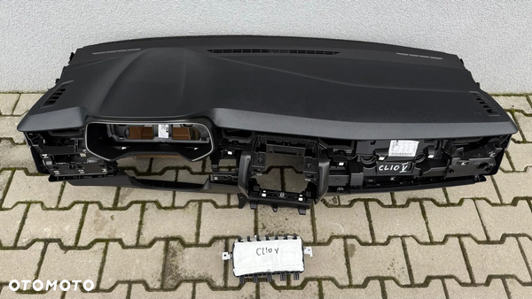 RENAULT CLIO V 19- DESKA ROZDZIELCZA KONSOLA AIRBAG ORYGINAŁ