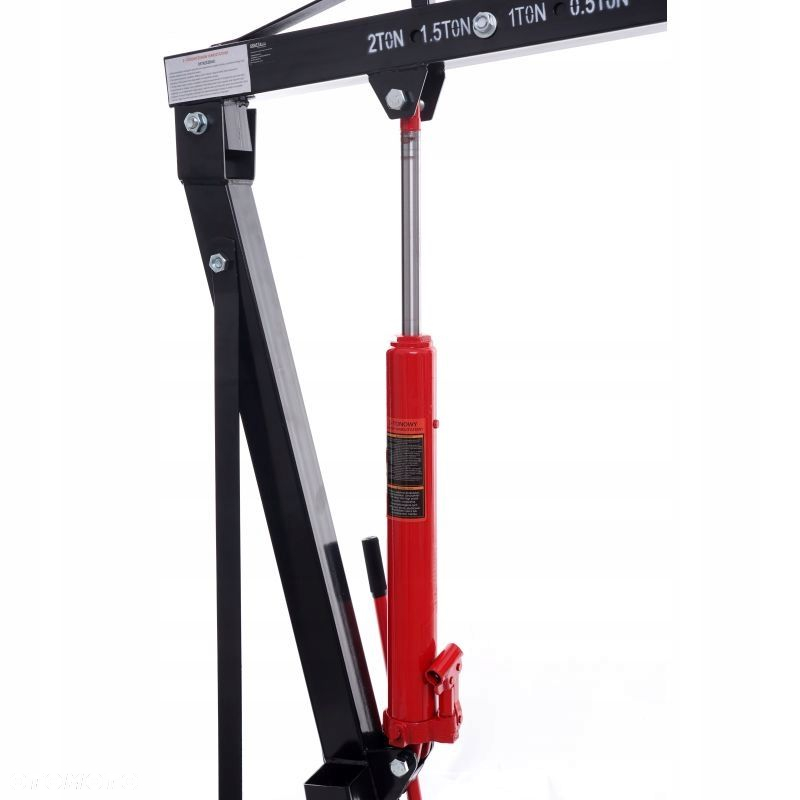 KRAFTDELE STABILNY PODNOŚNIK ŻURAW DŹWIG HYDRAULICZNY 2T WARSZTATOWY KD333 - 10