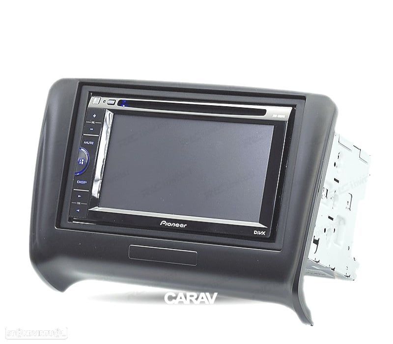 MOLDURA ADAPTADOR PRETO PARA RADIO 2-DIN PARA AUDI TT - 4