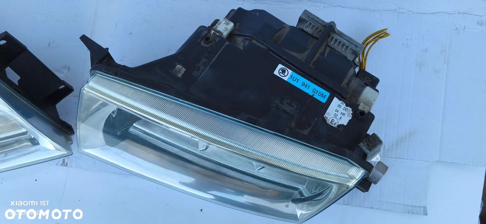 Lampy przednie Skoda Octavia I Xenon lewa prawa komplet ksenon LIFT Europa - 4
