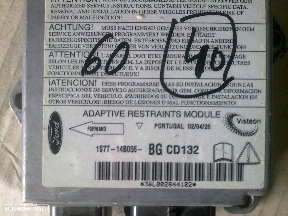 Modulo Airbag 1S7T14B056 FORD MONDEO - 1
