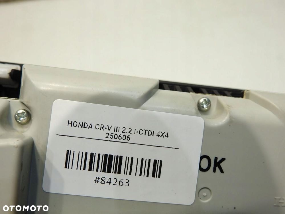 PANEL KLIMATYZACJI HONDA CR-V III - 4