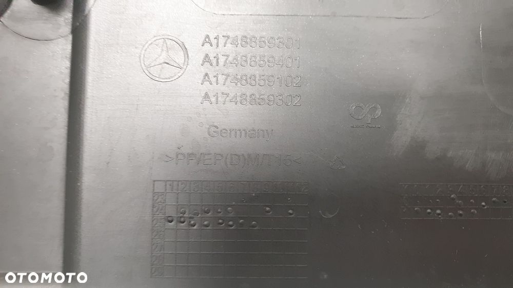 mercedes cla w174 c174 amg zderzak tył tylny - 9