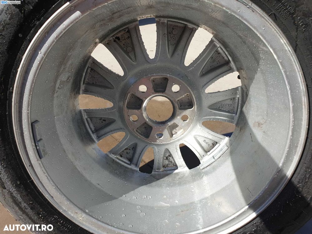Janta Roata Rezerva Aliaj cu Anvelopa Vara 205 60 R16 5x112 Volkswagen Golf 7 2013 - 2017 [K6914] - 8