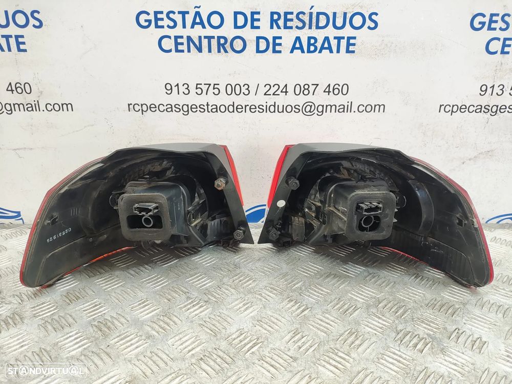 Farolins traseiros trás direito esquerdo originais Volkswagen Golf VI 5K Carro 3 e 5 portas de 2008 a 2013 - 5
