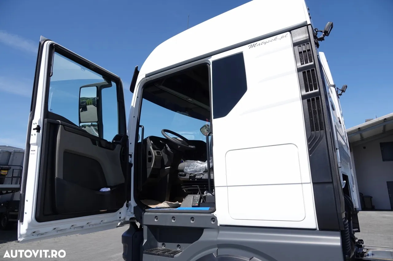 MAN TGX 26.520 / 6x2 / ȘASIU L 9.1M / PUNȚĂ RIDICATĂ / DIRECȚIE / PENTRU CONSTRUCȚII / NOU-NOUȚ - 21
