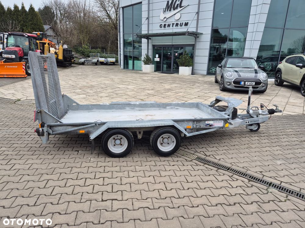 Ifor Williams GH 94 / 2700KG / PRZYCZEPKA DO MASZYN / ŁADOWNOŚĆ 2100KG / MOCNA STAL / 2 OSIE / NAJAZD STALOWY / NISKA KONSTRUKCJA / IDEALNA DO MASZYN I MINI KOPAREK - 4