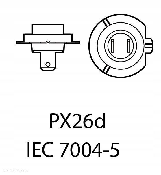 ŻARÓWKI LED H7 E57 9V/16V 6000K 12W - 11