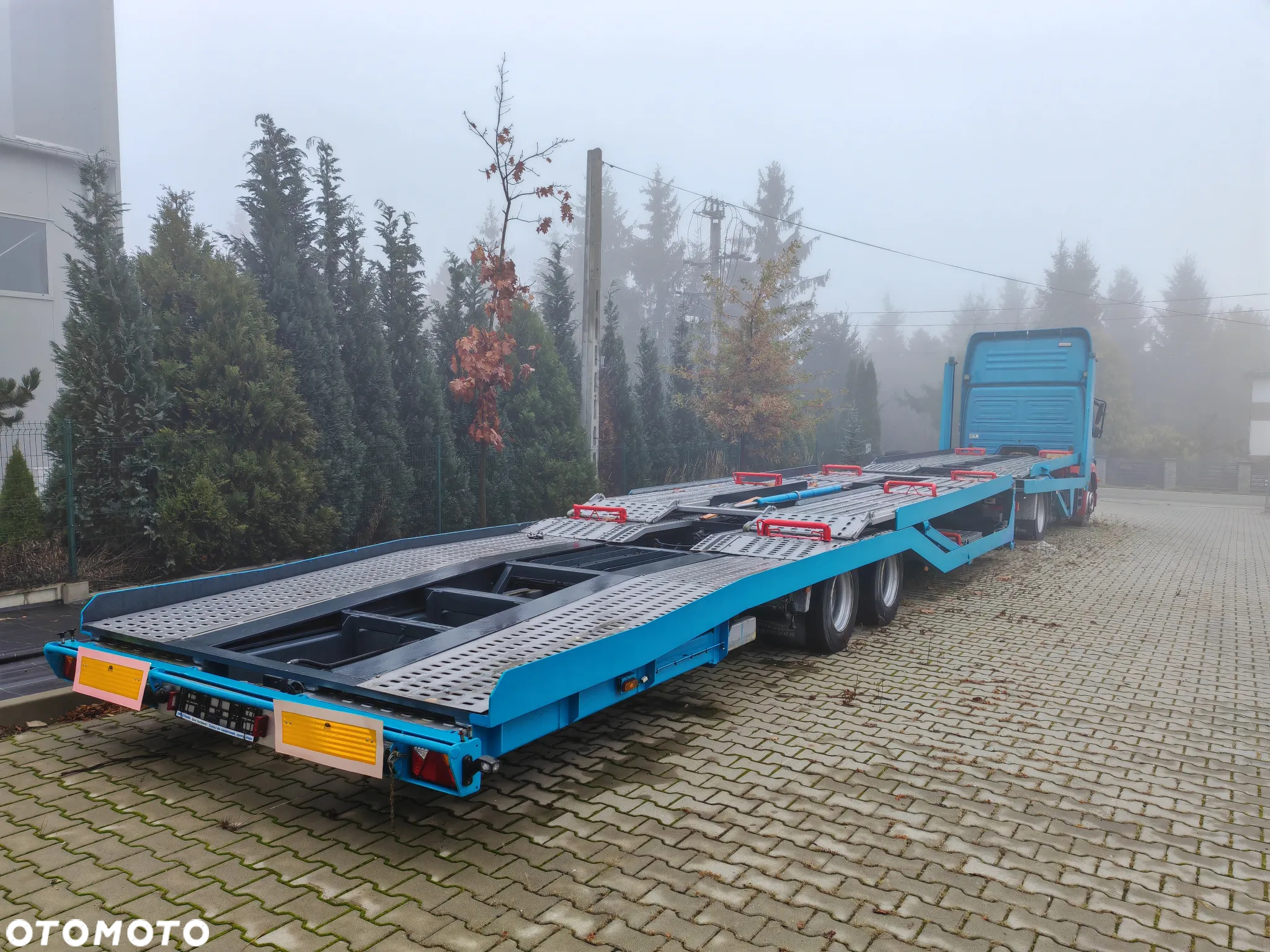 Mercedes-Benz Autotransporter Axor 1829 + Przyczepa Obermann 6 Aut - 3