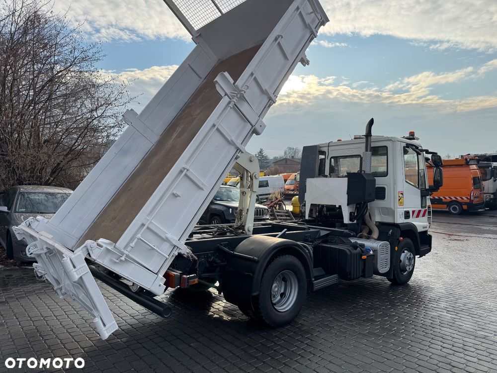 Iveco Tylko 80tys przebieg Euro5 Eurocargo Wywrotka 3 str SPECJALNY Solarka Piaskarka Czołownica - 8