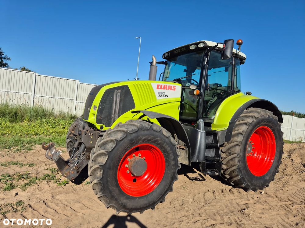 Claas Axion 850 Rok 2012 Pneumatyka  Klima - 3
