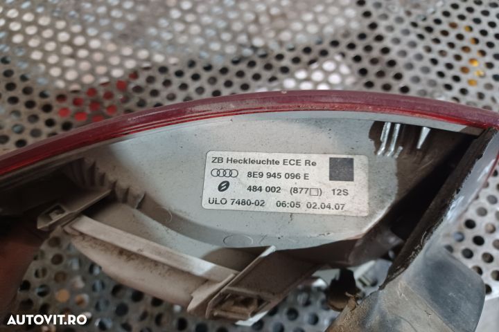 Lampa / Tripla stop dreapta pe aripa 8E9945096E Audi A4 B7 [2004 - 20 - 4
