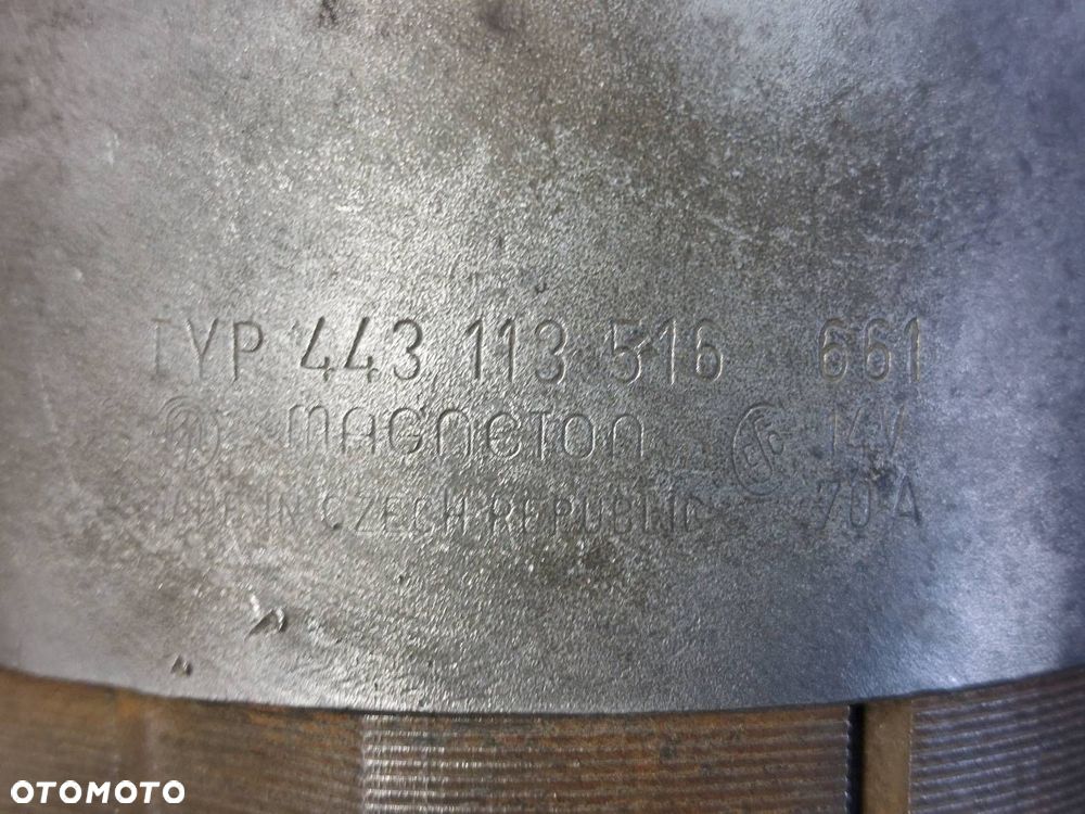 ALTERNATOR MAGNETON SKODA FELICIA I 1.3 8V MPI 443113516 - 4