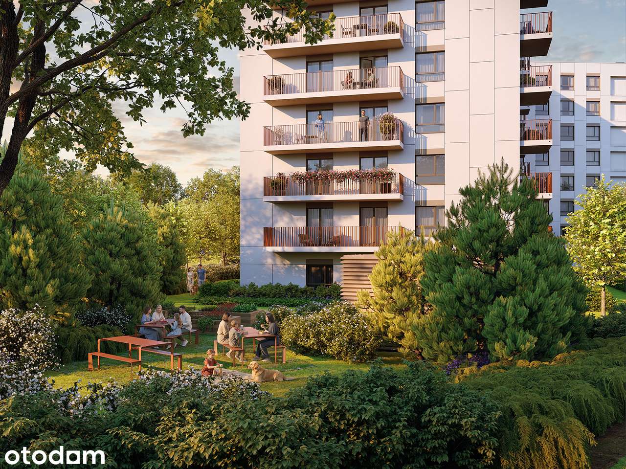 2-pokojowe mieszkanie 43m2 + balkon