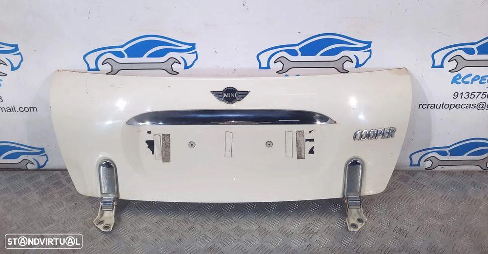 PORTA TAMPA MALA MINI COOPER R52 CABRIO CABRIOLET 41627132880 FECHO PUXADOR ORIGINAL - 1