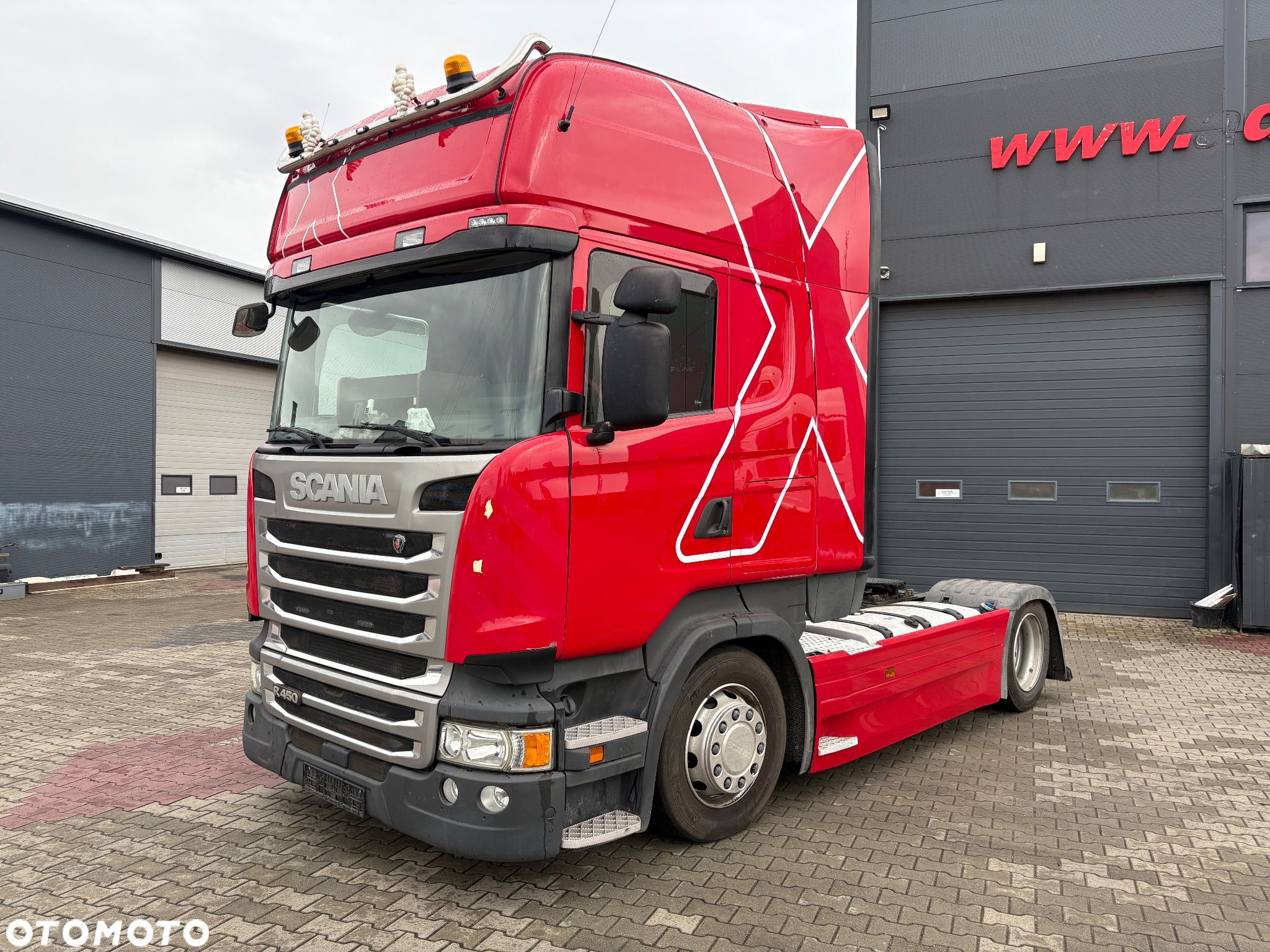 Scania R450 / LOW DECK / MEGA / TOPLINE / FULL SPOJLER / 830.000km - 2
