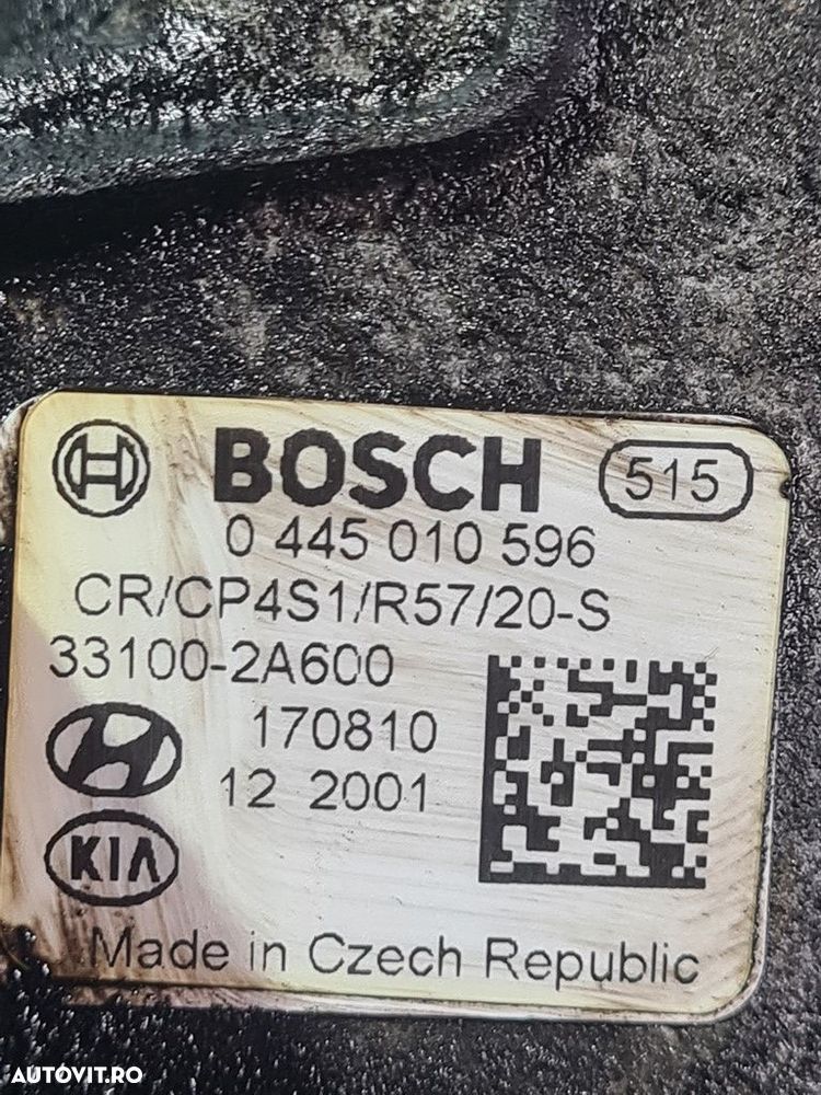 Pompa injectie / inalte Hyundai Tucson III 1.7 Diesel 2015 - 2018 116CP D4FD Euro6 (932) ... - 5