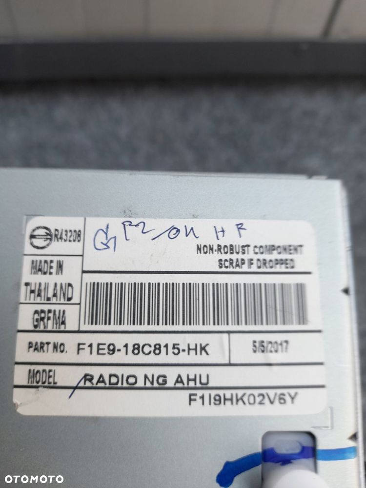 radio ford ecosport 12-17r - 2