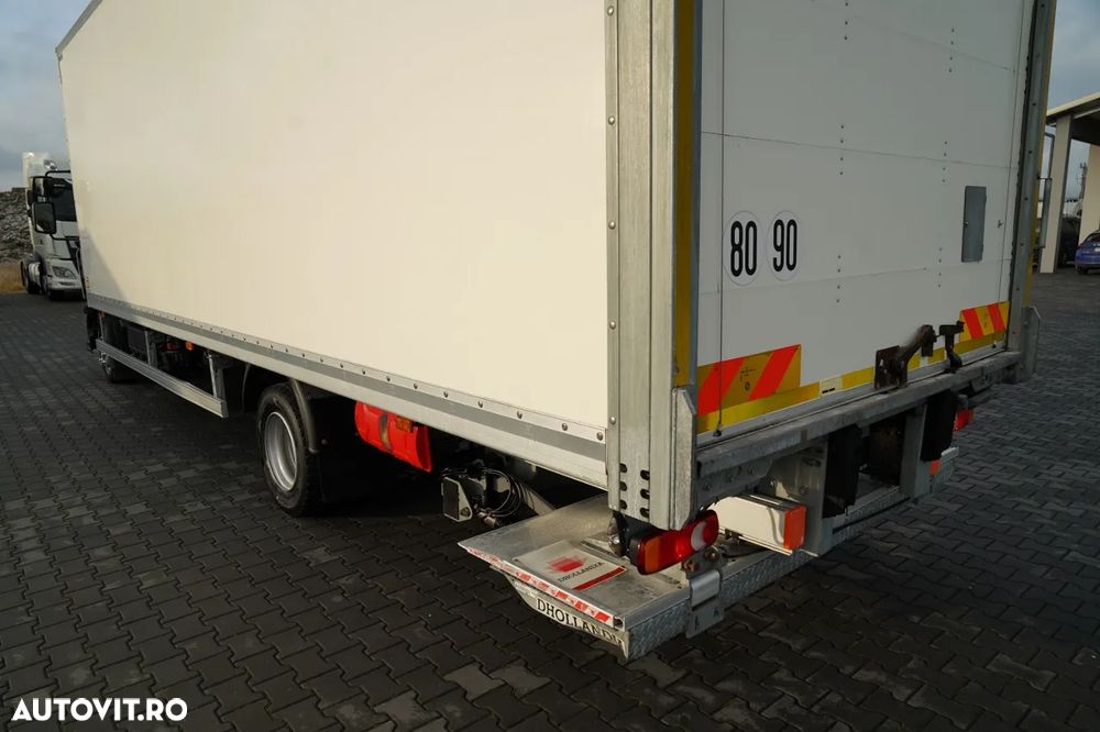 Renault D 240 / 4x2 / CONTAINER / 7.7 M / DHOLLANDIA LIFT / EURO 6 - 12