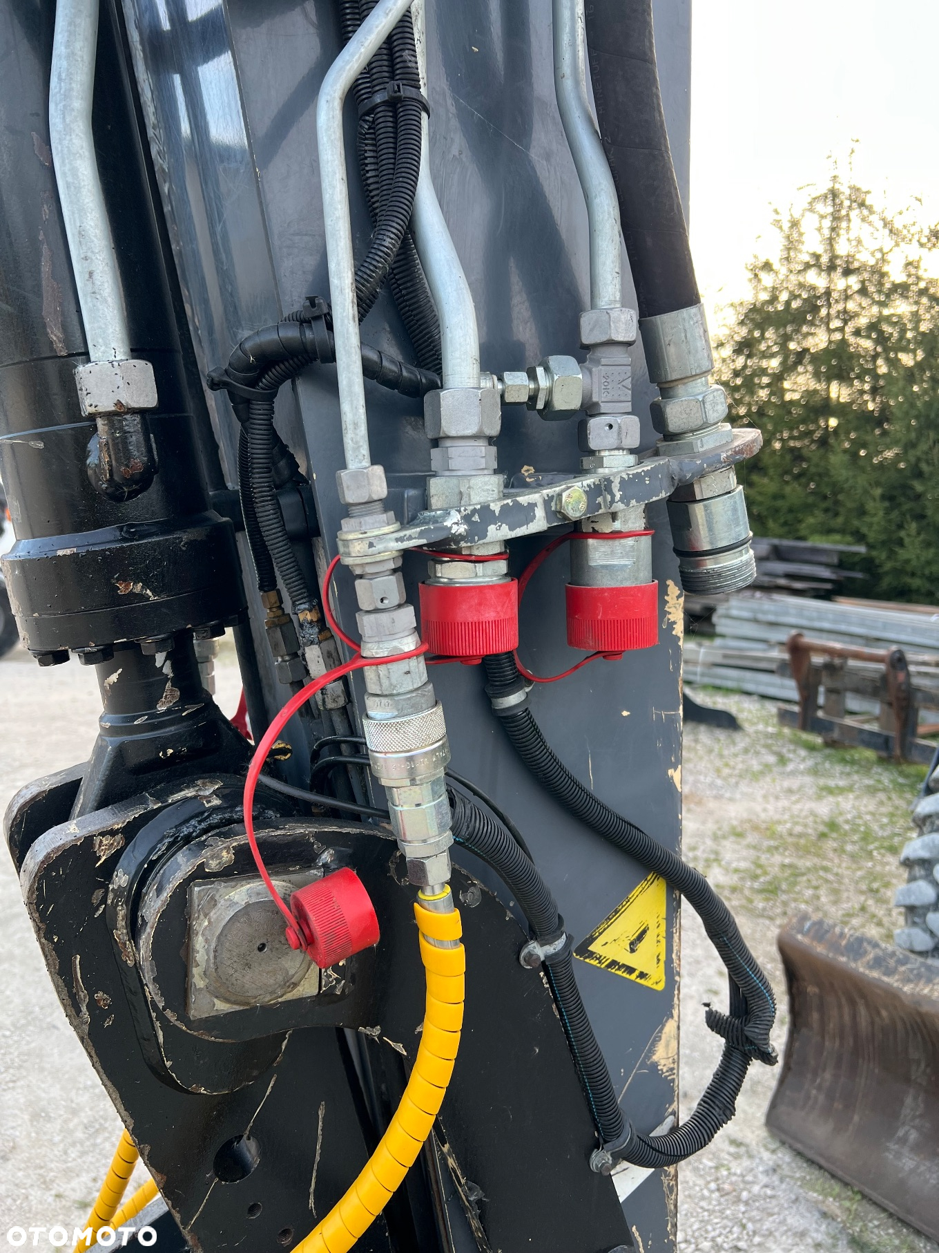 Terex Koparka kołowa TEREX TW110 3x łamane ramię TRIOLE BOOM wersja SPEED 4x4x4 2biegowa 40km/h 1 wł kpl dokumentów KLIMATYZACJA 11ton 4xoś skrętna TW 110  centr smarowanie Cat 313 DEUTZ Volvo Schaeff Jcb - 19