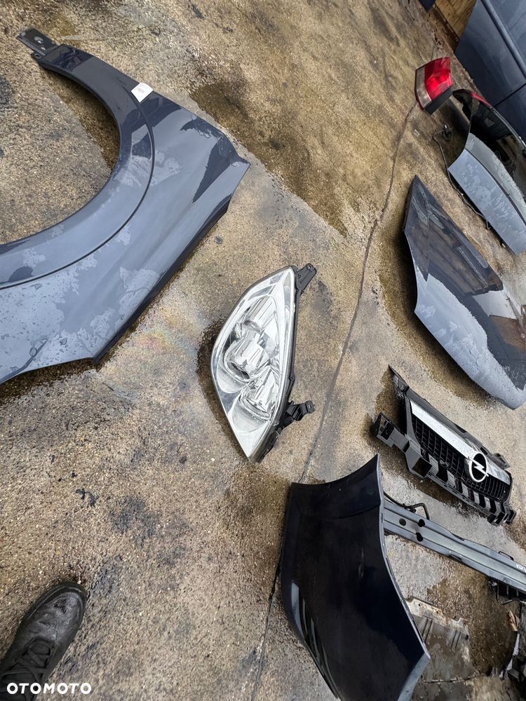 Opel Vectra c kod lakieru Z168 lampy przód soczewki zderzak przedni przód vectra c lift grill błotnik prawy lewy maska belka klapa bagażnika klapa tylnia drzwi lampy tył tylnie - 6