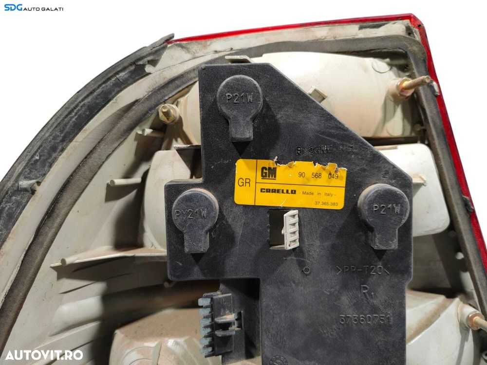 Stop Lampa Tripla Dreapta Opel Vectra B Sedan Berlina Limuzina 1995 - 2002 Cod 90568049 [L5285] - 3